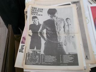 The Jam Setting Sons Uk Tour Album Release Poster 1979 Framing