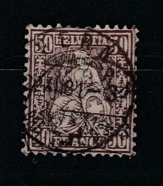 Bb.  137 - Switzerland,  1881,  Zst 51,  Mi 43