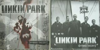 Linkin Park 2000 Hybrid Theory 2 Sided Promo Poster/flat Flawless Old Stock