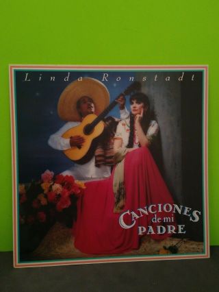 Linda Ronstadt Canciones De Mi Padre Lp Flat Promo 12x12 Poster