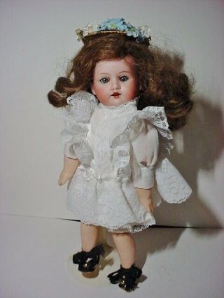Armand Marseilles A&m 390 6/0 10 " Doll Bisque With Bisque Body
