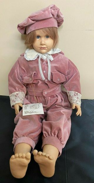 Classic Children Hildegard Gunzel Matthis 29 " Doll W/ Outfit