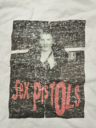 Vintage 1979 Japanese Sex Pistols T - Shirt Johnny Rotten As Sid Or Elvis
