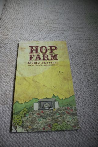 Hop Farm 2011 Programme Kent Music Festival July 1st - 3rd