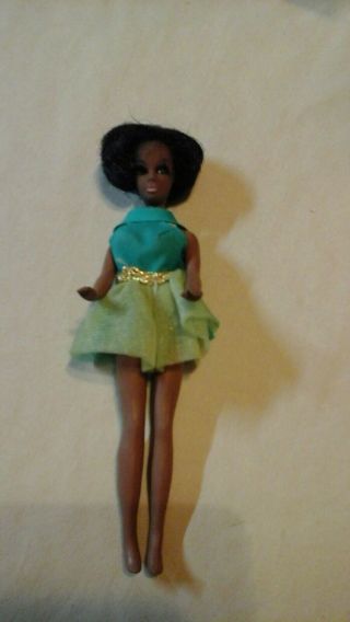 Vintage 1970 Topper Corp.  Dawn Doll African American Doll