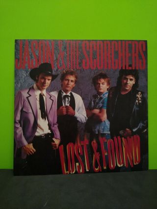 Jason & The Scorchers Lost & Found Lp Flat Promo 12x12 Poster