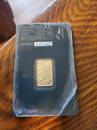 5 Gram Gold Bar Perth 99.  99 Pure Gold 2