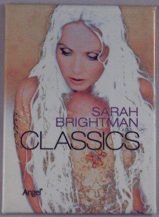 Sarah Brightman Vintage Promo Pocket Mirror From Classics Cd Pre - Release Rare