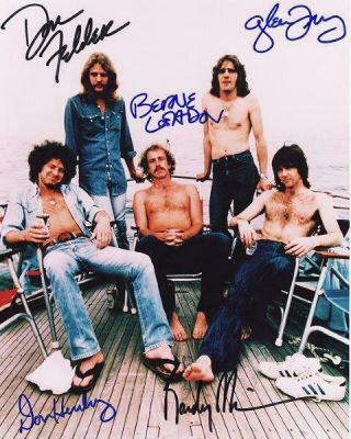 Reprint - Eagles Don Henley - Glenn Frey Signed 8 X 10 Glossy Photo Poster Rp