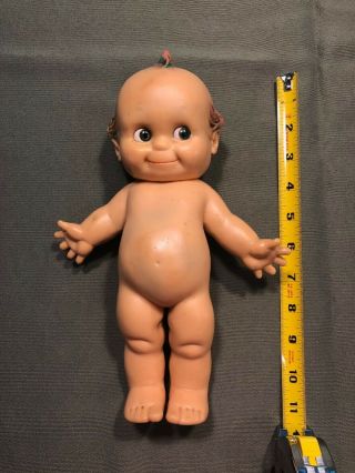 VINTAGE KEWPIE DOLL GREEN EYED RUBBER CAMEO ROSE O ' NEILL 2
