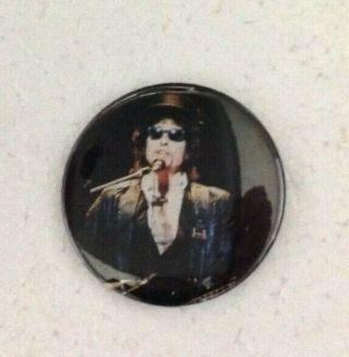 Bob Dylan On Stage At Blackbushe Vintage 1970s Button Badge