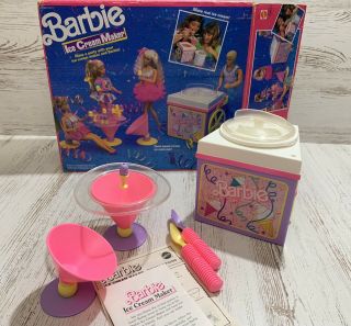 Barbie Ice Cream Maker With Box