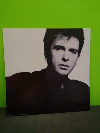 Peter Gabriel So Lp Flat Promo 12x12 Poster