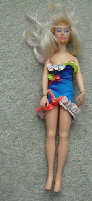 Vintage 1985 Hasbro Blonde Hair Jem Character Girl Doll 12 " Tall