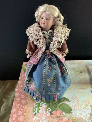 10” Antique French Fashion Doll Costume.  No Doll