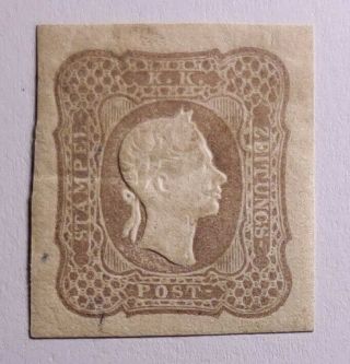 Italian States Lombardy Venetia Rare 1861 Orig Gum €13,  000 Sa10c