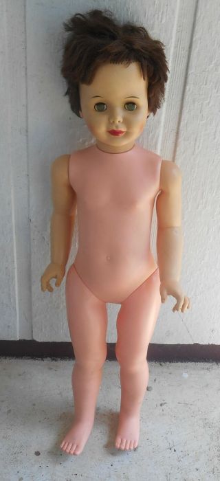 Vintage Companion Patty Playpal Type Doll 35” Hard Plastic