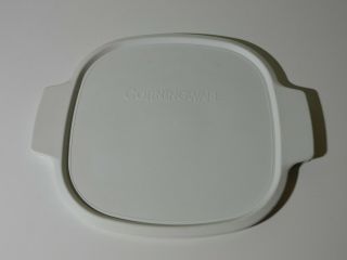 Corning Ware A - 2 - Pc Plastic Lid Only - White