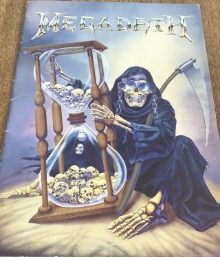 Megadeth Countdown To Extinction Tour Book