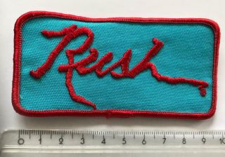 Rush / Geddy Lee Sew On Patch From 1990s £0.  99 Post Worldwide