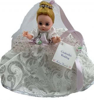 Madame Alexander Doll 8 Inch Cinderella’s Wedding 13490 Stand Hang Tag