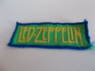 Led Zeppelin Vintage Cloth Badge