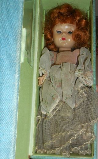 1950s Vogue 7.  5 " Redhead Ginny Walker Doll W Vintage Outfit