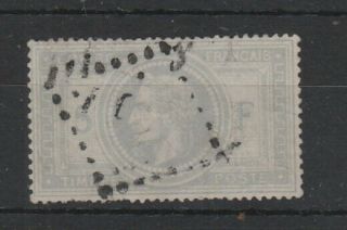 France 1869 5 Fr Grey Napoelon Fine Cat £ 1200