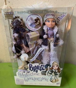 Nib Bratz Wintertime Wonderland Dana Doll 2003 Mga Toy Of Year.