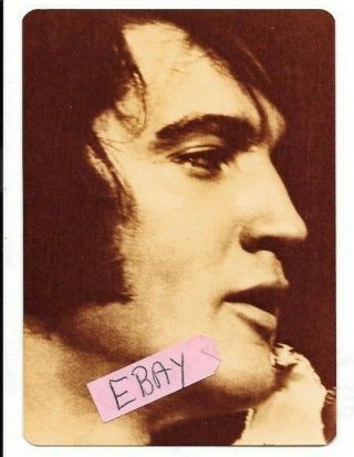 Rare Elvis Photo Vintage Close Up Ed Bonja Early 1970 