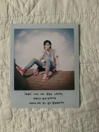 Seventeen Love And Letter Repackage Polaroid (jeonghan Polariod)