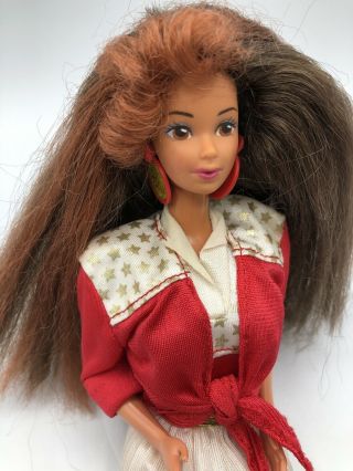 1989 Barbie And The All Stars Teresa Doll Figure Mattel 9353