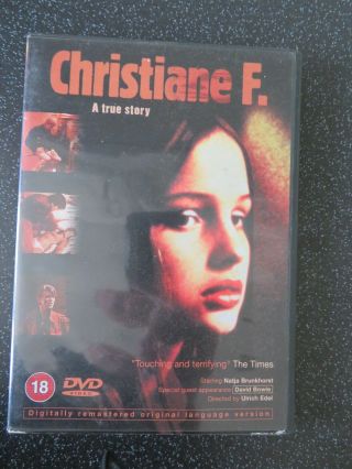 David Bowie - Dvd - Christiane F.  - Real Life Film - Bowie Live Footage Etc