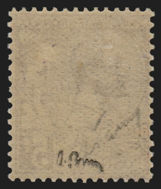 MONACO n°46,  Prince Albert 1er,  5fr violet,  neuf signé A.  BRUN - TB 2