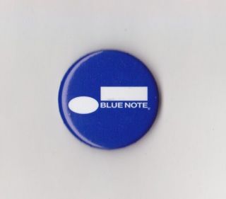 Blue Note Records - 1 " Logo Button/badge/pin - 75th Anniversary Limited Edition