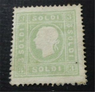 Nystamps Austrian Offices Abroad Lombardy Venetia Stamp 7 Og H $2400