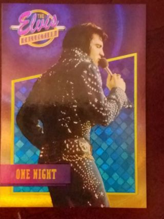 Elvis Presley River Group Foil Card 30 " One Night "