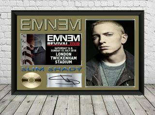Eminem Autographed Signed Photo Print Poster Memorabilia