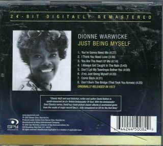 Just Being Myself by Dionne Warwick CD 2