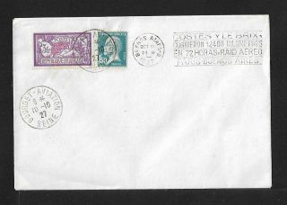 France Costes Le Brix Flight Air Cover To Buenos Aires 1927