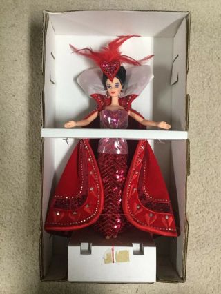 1994 Queen Of Hearts Barbie Doll By Bob Mackie 12046 W/ Shipper