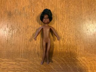 Mattel 6” Pretty Pairs Nan And Fran Nan Doll Nude No Bend Hips And Legs 1970