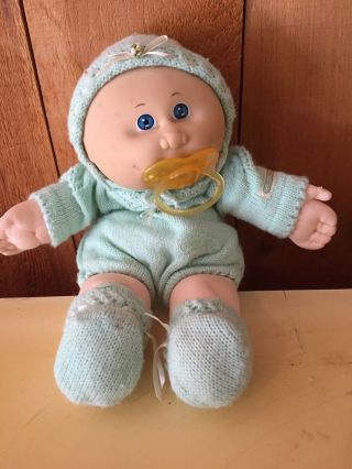 Vintage Cabbage Patch Kids Babies Bean Butt Baby Pacifier And Diaper