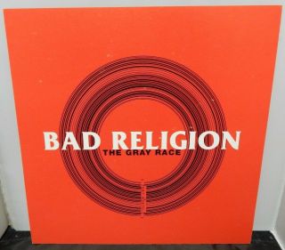 Bad Religion The Gray Race In Store Promo Mini Poster 2 Sided Flat Square 12x12