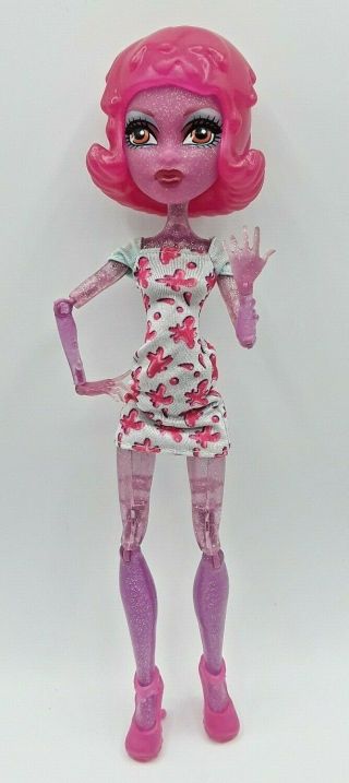Monster High Create A Monster Blob Pink Ice Girl Doll Cam Mattel - Rare