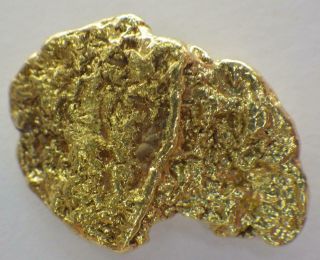 Gold Nugget Alaskan 5.  419 Grams Natural Placer Slate Creek High Purity