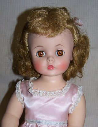 Gorgeous Brown Eyed Vintage 16 " Madame Alexander Marybel Doll