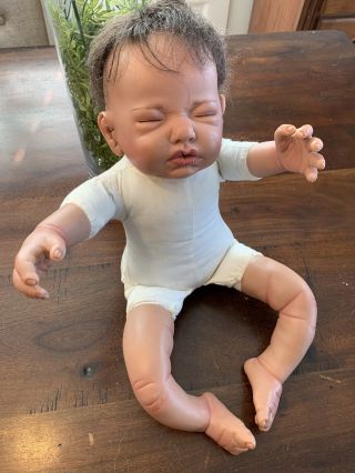 Reborn 18” Realistic Baby Doll Kymberli H Durden Design 2005 Ael Newborn Baby