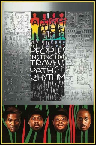 A Tribe Called Quest Poster  24x36 Q - Tip,  Phife Dawg Vintage Rap Poster