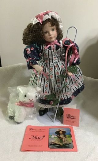 Paradise Galleries “mary Had A Little Lamb” Music Doll - - 14 “ Tall
